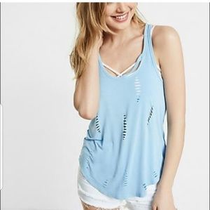 Express distressed tank.